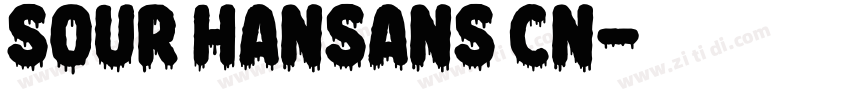 sour hansans cn字体转换